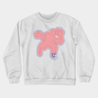 Listener -abstract Crewneck Sweatshirt